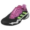 Adidas Men's Barricade Tennis Shoes Carbon And Signal Green