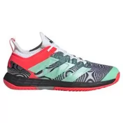 Adidas Men's Adizero Ubersonic 4 HEAT.RDY Tennis Shoes Footwear White And Pulse Mint -Tennis Passion GY3319 S22 2