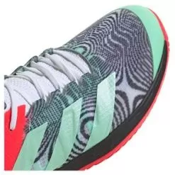 Adidas Men's Adizero Ubersonic 4 HEAT.RDY Tennis Shoes Footwear White And Pulse Mint -Tennis Passion GY3319 S22 6
