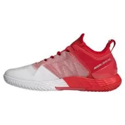Adidas Men's Adizero Ubersonic 4 HEAT.RDY Tennis Shoes Vivid Red And Footwear White -Tennis Passion GY3998 H22 2