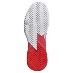 Adidas Men's Adizero Ubersonic 4 HEAT.RDY Tennis Shoes Vivid Red And Footwear White -Tennis Passion GY3998 H22 5