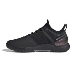 Adidas Men's Adizero Ubersonic 4 HEAT.RDY Tennis Shoes Core Black And Silver Metallic 9 Adidas Men's Adizero Ubersonic 4 HEAT.RDY Tennis Shoes Core Black And Silver Metallic -Tennis Passion GY3999 H22 21