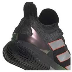 Adidas Men's Adizero Ubersonic 4 HEAT.RDY Tennis Shoes Core Black And Silver Metallic 13 Adidas Men's Adizero Ubersonic 4 HEAT.RDY Tennis Shoes Core Black And Silver Metallic -Tennis Passion GY3999 H22 6