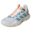 Adidas Women's SoleMatch Control Tennis Shoes Footwear White And Mint Ton