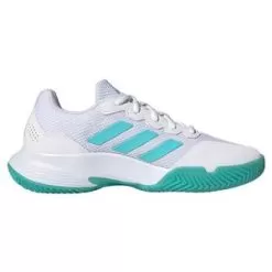 ADIDAS Adid Women's GameCourt 2 Tennis Shoes Footwear White And Pulse Aqua -Tennis Passion GZ0700 S22 2