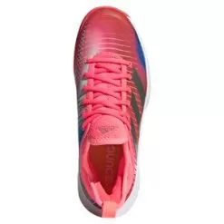 Adidas Women's Defiant Generation Tennis Shoes Turbo And Silver Metallic 9 Adidas Women's Defiant Generation Tennis Shoes Turbo And Silver Metallic -Tennis Passion GZ0704 S22 3