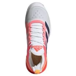 Adidas Women's Adizero Ubersonic 4 Tennis Shoes Footwear White And Legacy Indigo -Tennis Passion GZ3284 S22 3