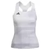 Adidas Women's Primeblue HEAT.RDY Tokyo Y-Back Tennis Tank White And Dash Grey