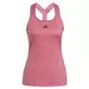 Adidas Women's Aeroready Y-Back Tennis Tank Rose Tone And Black