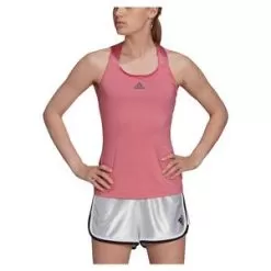Adidas Women's Aeroready Y-Back Tennis Tank Rose Tone And Black -Tennis Passion H45389 F21 31