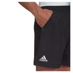 Adidas Men's Melbourne Ergo 7 Inch Tennis Short Black And White -Tennis Passion H67148 S22 6