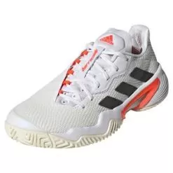 Adidas Women's Barricade Tennis Shoes White And Core Black