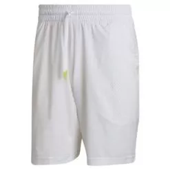 Adidas Men's Paris Ergo 9 Inch Tennis Short White And Black