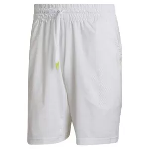 Adidas Men's Paris Ergo 9 Inch Tennis Short White And Black 1 Adidas Men's Paris Ergo 9 Inch Tennis Short White And Black