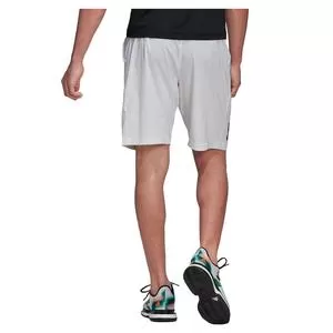 Adidas Men's Paris Ergo 9 Inch Tennis Short White And Black 2 Adidas Men's Paris Ergo 9 Inch Tennis Short White And Black - Image 2