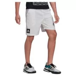 Adidas Men's Paris Ergo 9 Inch Tennis Short White And Black 7 Adidas Men's Paris Ergo 9 Inch Tennis Short White And Black -Tennis Passion HA2555 9 S22 3
