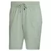 Adidas Men's Paris Ergo 9 Inch Tennis Short Magic Lime And Black