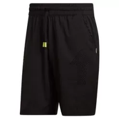 Adidas Men's Paris Ergo 9 Inch Tennis Short Black And White