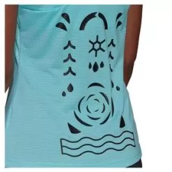 Adidas Women's Primeblue HEAT.RDY Y-Back Tennis Tank Pulse Aqua And Black -Tennis Passion HA3354 U22 6