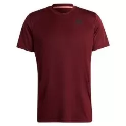 Adidas Men's Club Tennis T-Shirt Shadow And Acid Red
