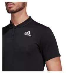 Adidas Men's Freelift Tennis Polo Shirt Black -Tennis Passion HB9134 S22 5
