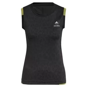 Adidas Women's Rich Mnisi Premium Primeknit Tennis Tank Black 1 Adidas Women's Rich Mnisi Premium Primeknit Tennis Tank Black