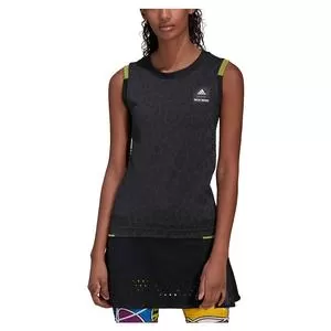Adidas Women's Rich Mnisi Premium Primeknit Tennis Tank Black 3 Adidas Women's Rich Mnisi Premium Primeknit Tennis Tank Black - Image 3