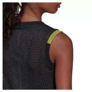 Adidas Women's Rich Mnisi Premium Primeknit Tennis Tank Black 6 Adidas Women's Rich Mnisi Premium Primeknit Tennis Tank Black - Image 6