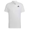 Adidas Men's HEAT.RDY Tennis Polo Shirt White And Black