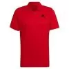 Adidas Men's HEAT.RDY Tennis Polo Shirt Vivid Red And Black