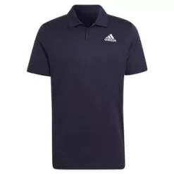 Adidas Men's HEAT.RDY Tennis Polo Shirt Shadow Navy And White