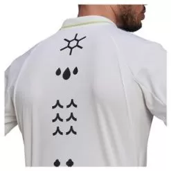 Adidas Men's Paris Freelift Tennis Polo Shirt White And Pulse Lime -Tennis Passion HC7698 S22 6