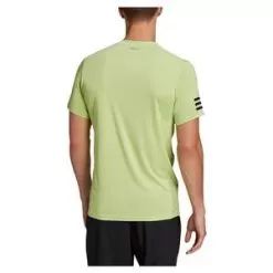Adidas Men's Club 3-Stripe Tennis T-Shirt Pulse Lime And Black -Tennis Passion HE2976 S22 4