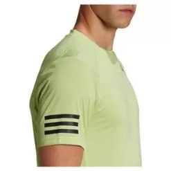 Adidas Men's Club 3-Stripe Tennis T-Shirt Pulse Lime And Black -Tennis Passion HE2976 S22 6