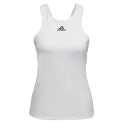 Adidas Women's Aeroready Y-Back Tennis Tank White