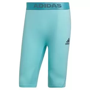 Adidas Men's Paris HEAT.RDY 2in1 7 Inch Tennis Short Carbon And Pulse Aqua 4 Adidas Men's Paris HEAT.RDY 2in1 7 Inch Tennis Short Carbon And Pulse Aqua - Image 4