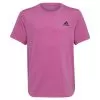 Adidas Boys` New York Freelift Tennis T-Shirt Semi Pulse Lilac