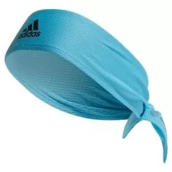 Adidas Primeblue AEROREADY Tennis Tieband Bright Cyan And Black