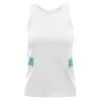 K-Swiss K- Swiss Women's Colorblock Tennis Tank White And Angel