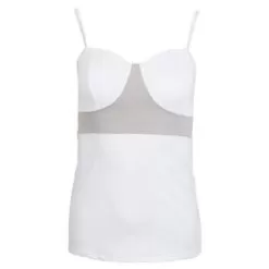 Eleven Women's Contour Tennis Tank White