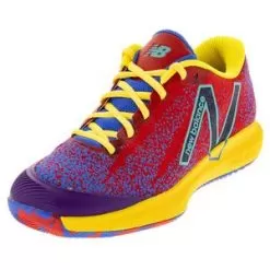 New Balance Men's FuelCell 996v4.5 D Width Tennis Shoes Energy Red And Bright Lapis -Tennis Passion MCH996X4 x