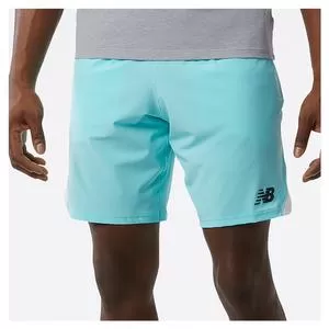 New Balance Men's Tournament 9 Inch Tennis Short Surf 1 New Balance Men's Tournament 9 Inch Tennis Short Surf
