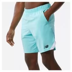 New Balance Men's Tournament 9 Inch Tennis Short Surf 7 New Balance Men's Tournament 9 Inch Tennis Short Surf -Tennis Passion MS21403 SRFU22 5