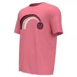 Penguin Men's Short Sleeve Vintage Ball Printed Performance Tennis Top Bright White -Tennis Passion O1KFC002 F22 674 3