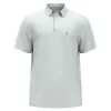Penguin Men's Allover Tennis Ball Printed Tennis Polo Bright White