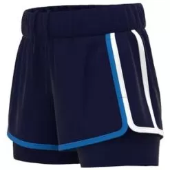 Penguin Women's Piped 3 Inch Tennis Short With Inner Short -Tennis Passion OGBSC099 S22 4
