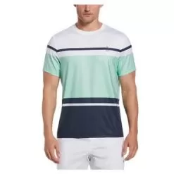 Penguin Men's Color Block Performance Tennis Top -Tennis Passion OGKSC002 S22