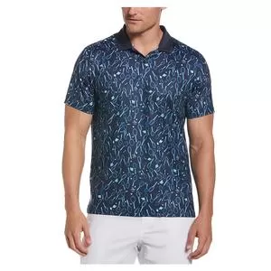 Penguin Men's Racquet Printed Tennis Polo 5 Penguin Men's Racquet Printed Tennis Polo - Image 5