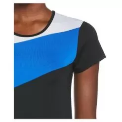 Penguin Women's Asymemetrical Blocked Tennis Top -Tennis Passion OGKSC084 118 C