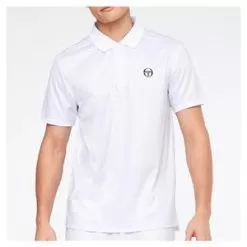 Sergio Tacchini.gif Sergio Tacchini Men's Melbourne Dazzle Tennis Polo White
